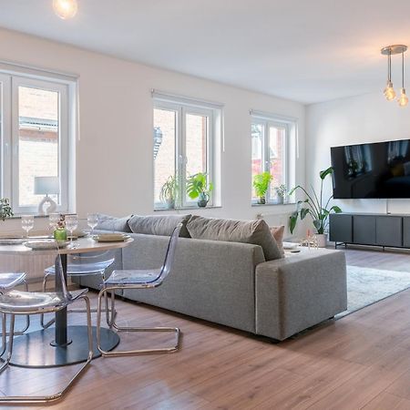 Luxurioeses Apartment, 10Min Innenstadt, Parkplatz Erfurt Exteriér fotografie