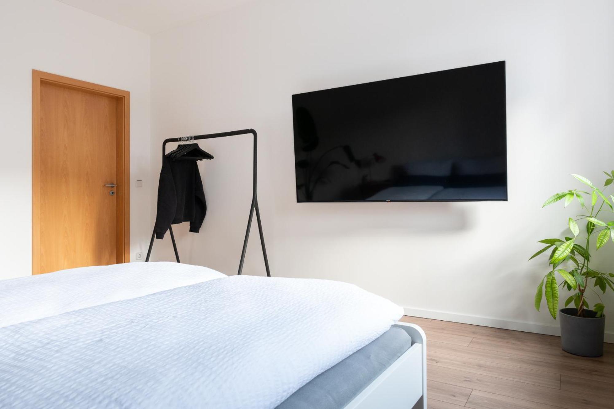 Luxurioeses Apartment, 10Min Innenstadt, Parkplatz Erfurt Exteriér fotografie