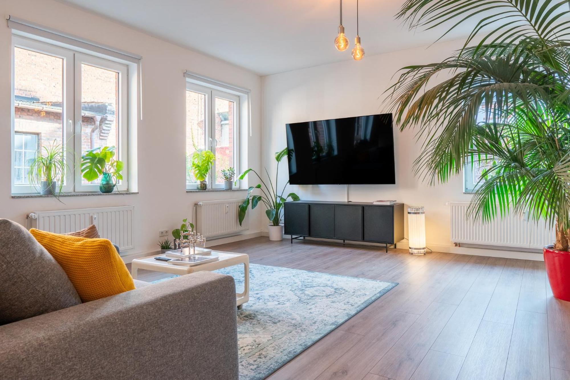 Luxurioeses Apartment, 10Min Innenstadt, Parkplatz Erfurt Exteriér fotografie